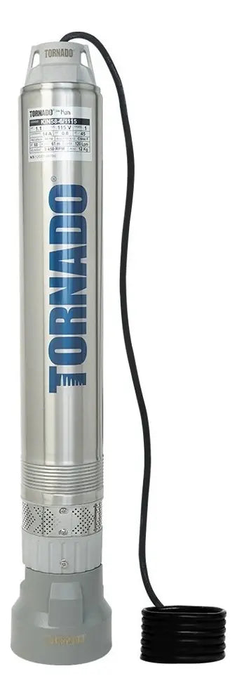 Bomba Sumergible Cisterna Tornado Kin 1.5HP 11/4" 1X230V